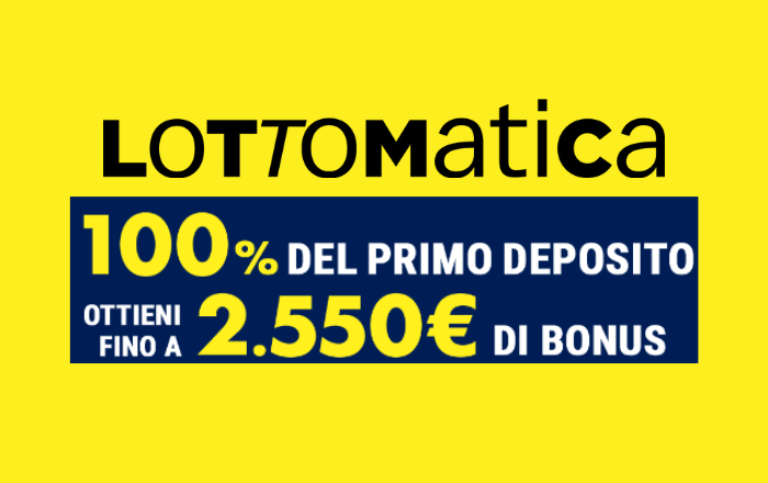 Bonus Benvenuto di Lottomatica