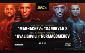 pronostico UFC311: Makhachev-Tsarukyan e Dvalishvili-Nurmagomedov